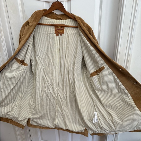 The Territory Ahead Tan Suede Men's Jacket - Picture 5 of 5